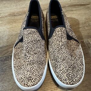 Keds x Kate Spade New Yorker Double Decker Tiny Dot Calf Hair